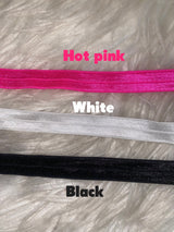 Dolly Valentines Bow Thigh Garter